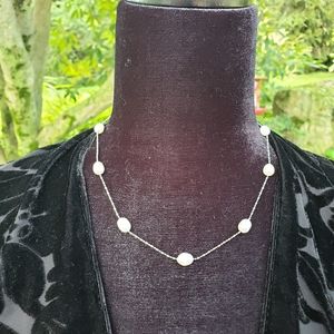 Freshwater Pearl Necklace 17 in